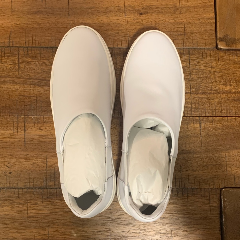 NWT COS Slip-on Leather Sneakers In White